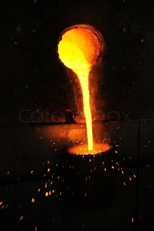 Foundry manufacturing process